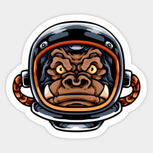 Astro Gorilla Sticker